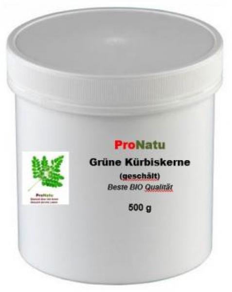 ProNatu Grüne Kürbiskerne geschält (Beste Bio Qualität)